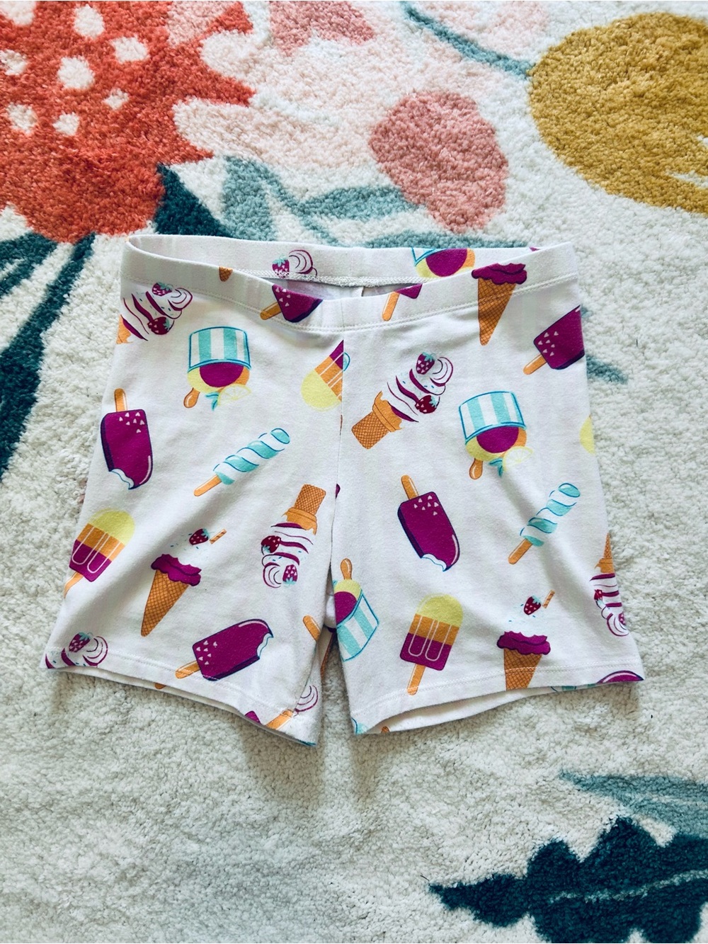 Ice Cream biker shorts